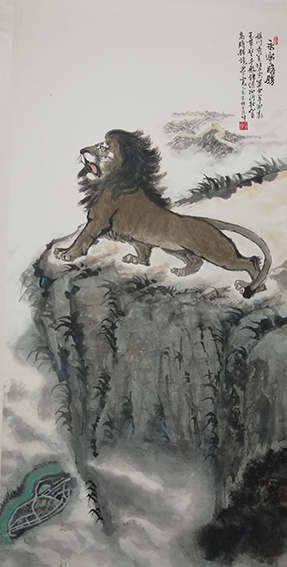 张焯作品 《永宁瞻胜》